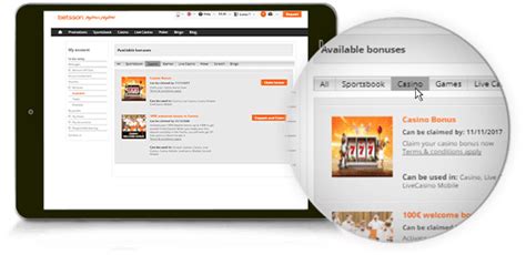 How to activate Casino or Live Casino bonus .